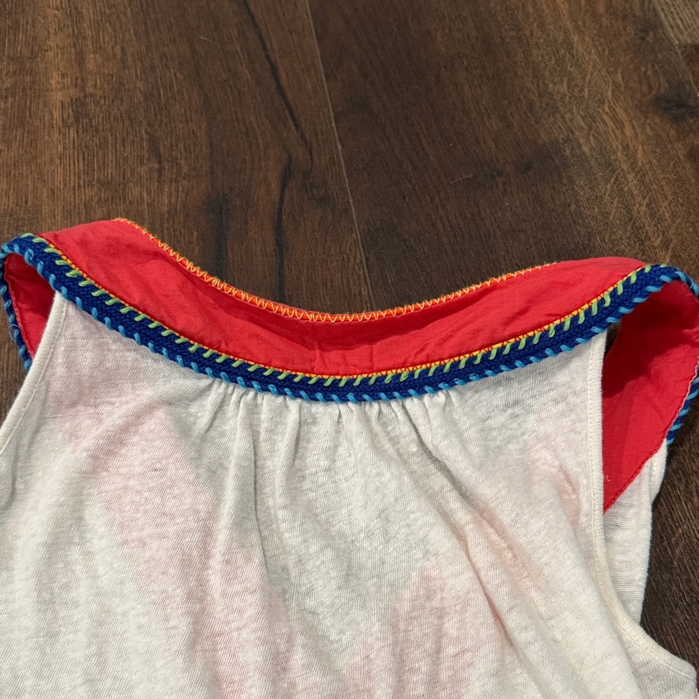 Anthroplogy Akami & Kim
Vibrant Multicolor Embroidered Tank Top nwot size xs - Picture 7 of 8